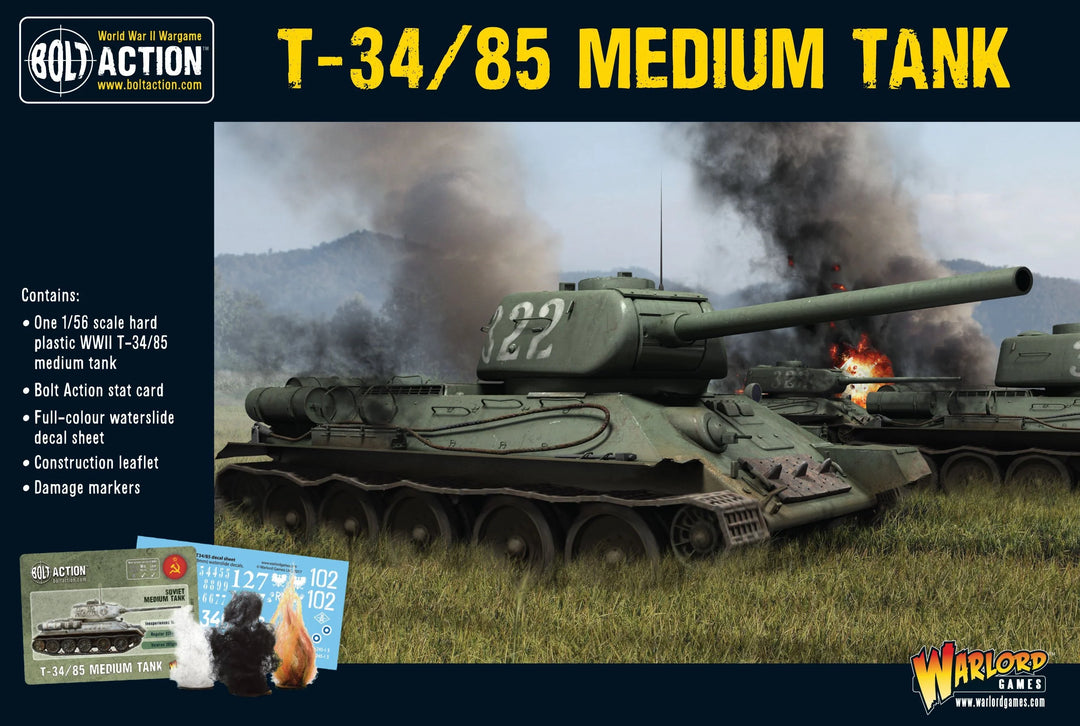 Bolt Action - The Soviet Union - T-34/85 Medium Tank
