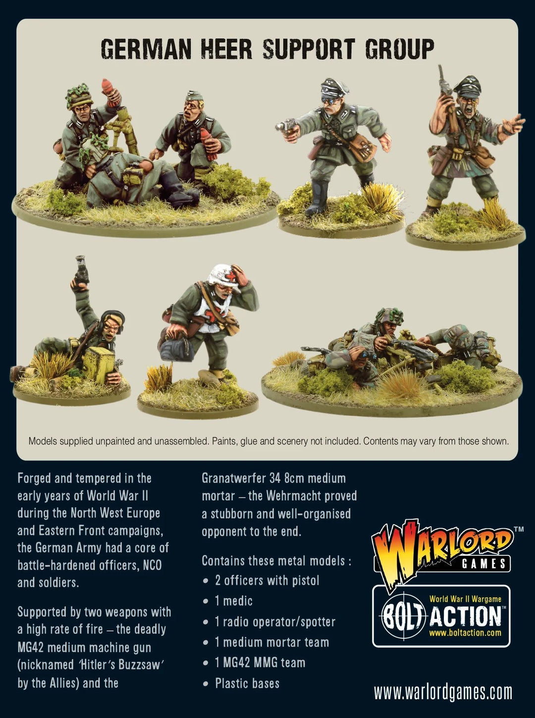 Bolt Action - Germany - Support Group