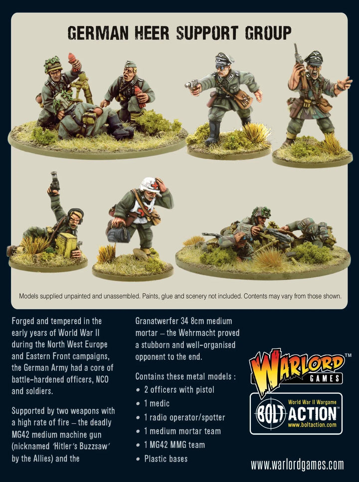 Bolt Action - Germany - Support Group