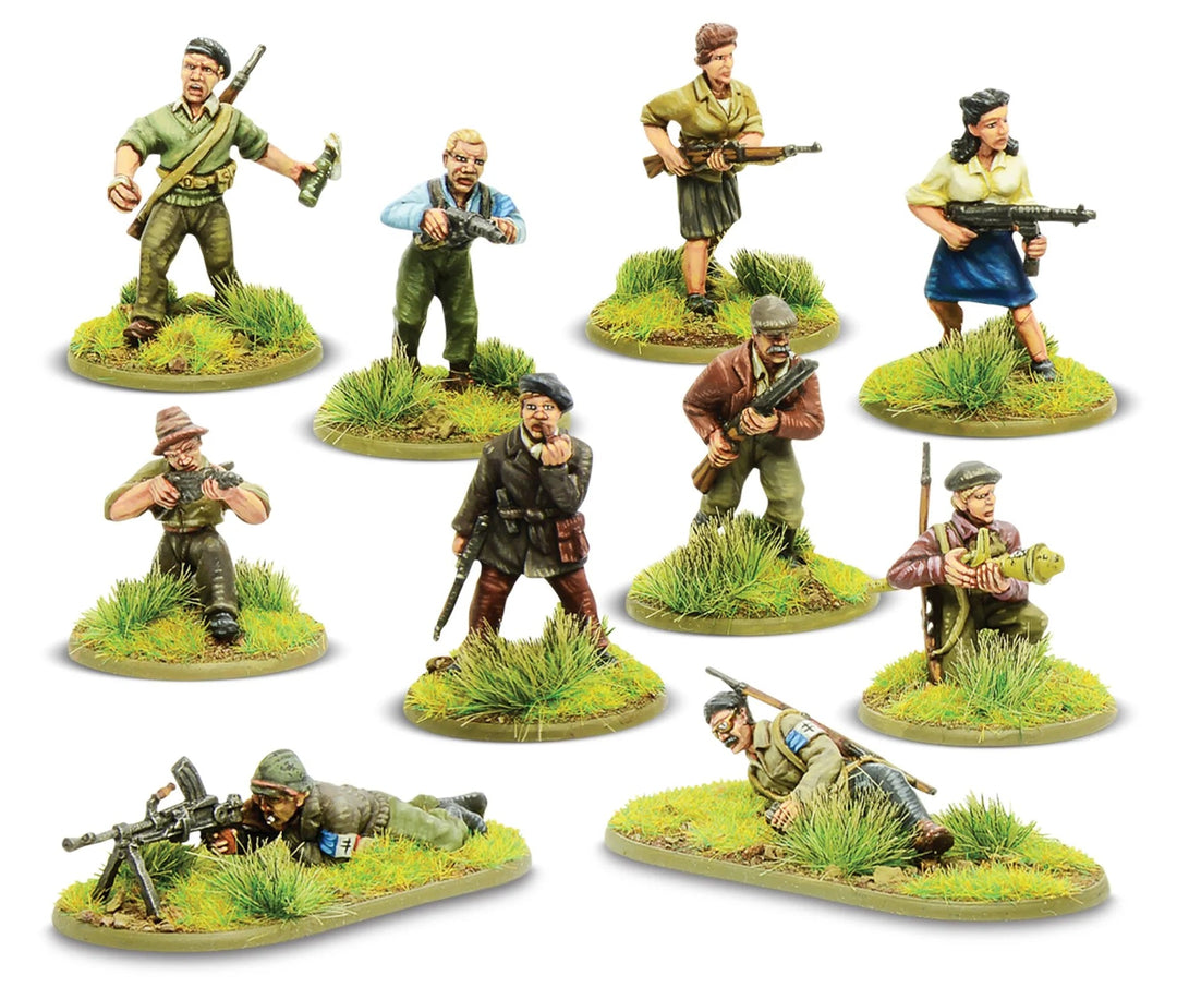 Bolt Action - French Army - Resistance Squad