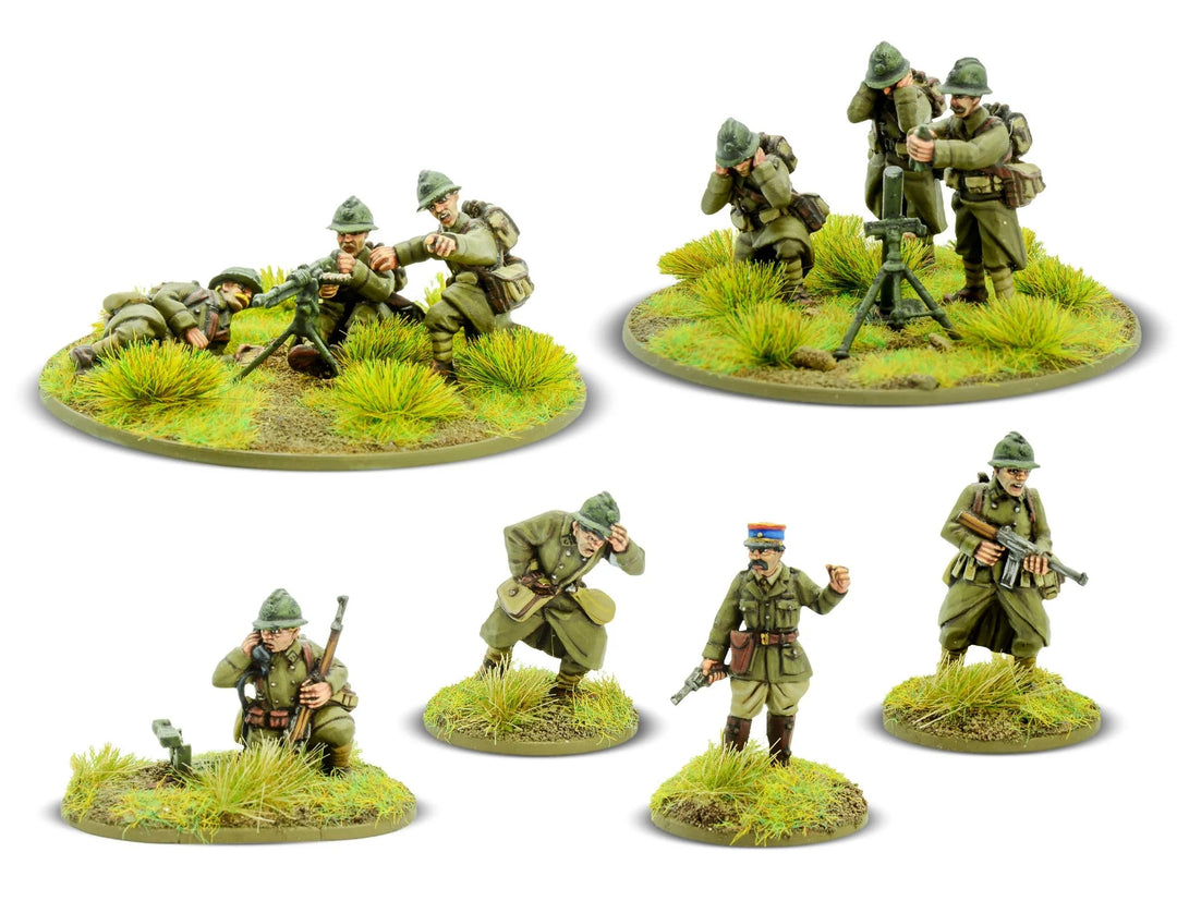 Bolt Action - French Army - Support Group