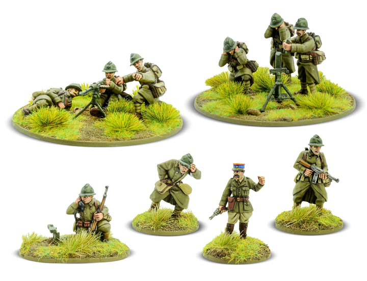 Bolt Action - French Army - Support Group