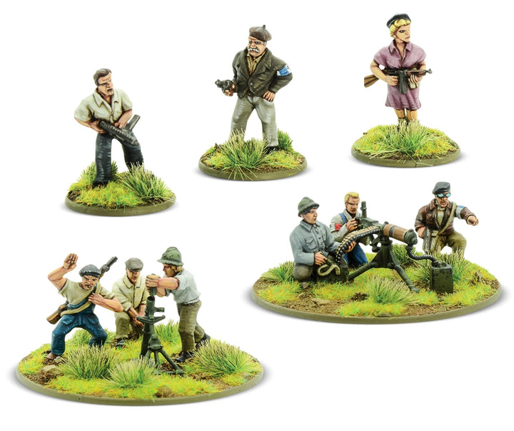 Bolt Action - French Army - Resistance Support Group