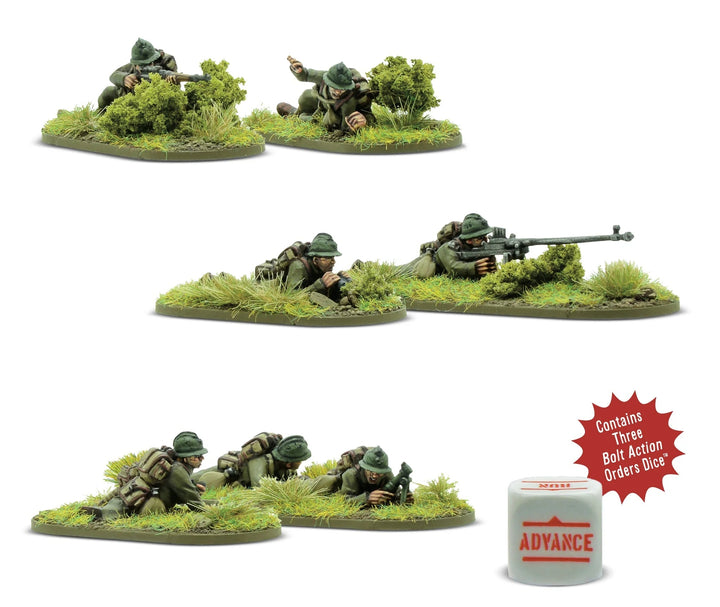 Bolt Action - French Army - Weapons Team
