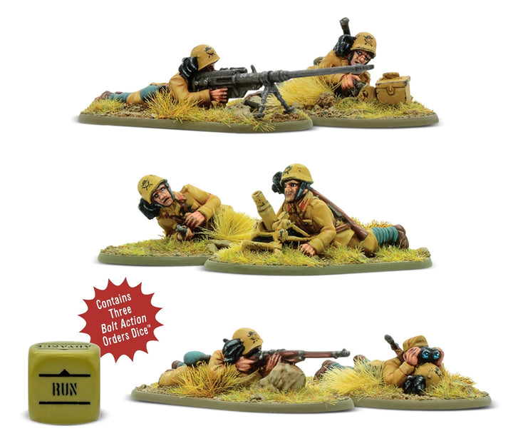Bolt Action - Italy - Bersaglieri Weapons Teams
