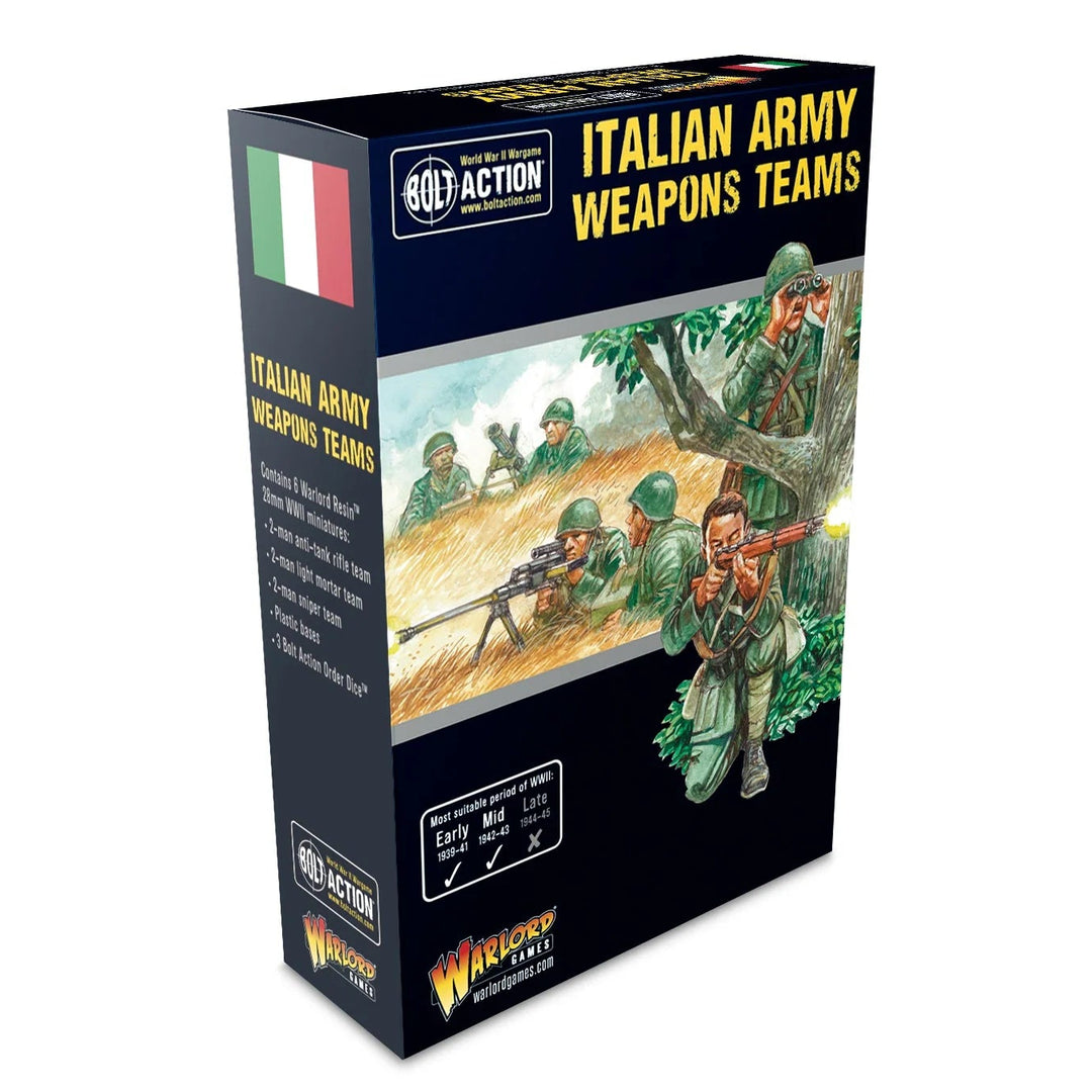 Bolt Action - Italy - Weapons Teams