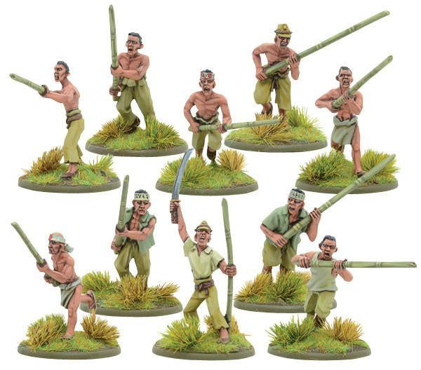Bolt Action - Japan - Bamboo Spear Fighter Squad