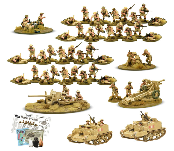 Bolt Action - Starter Army - British 8th Army
