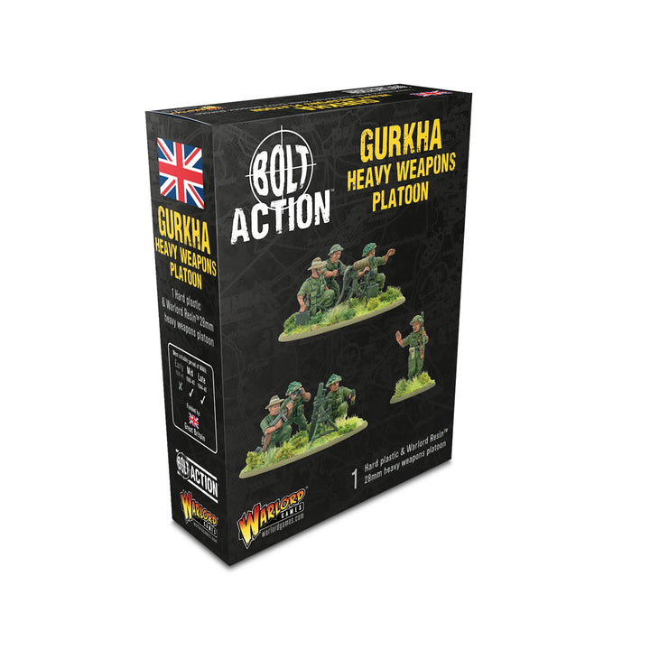 Bolt Action - British Commonwealth - Gurkha Heavy Weapons Platoon