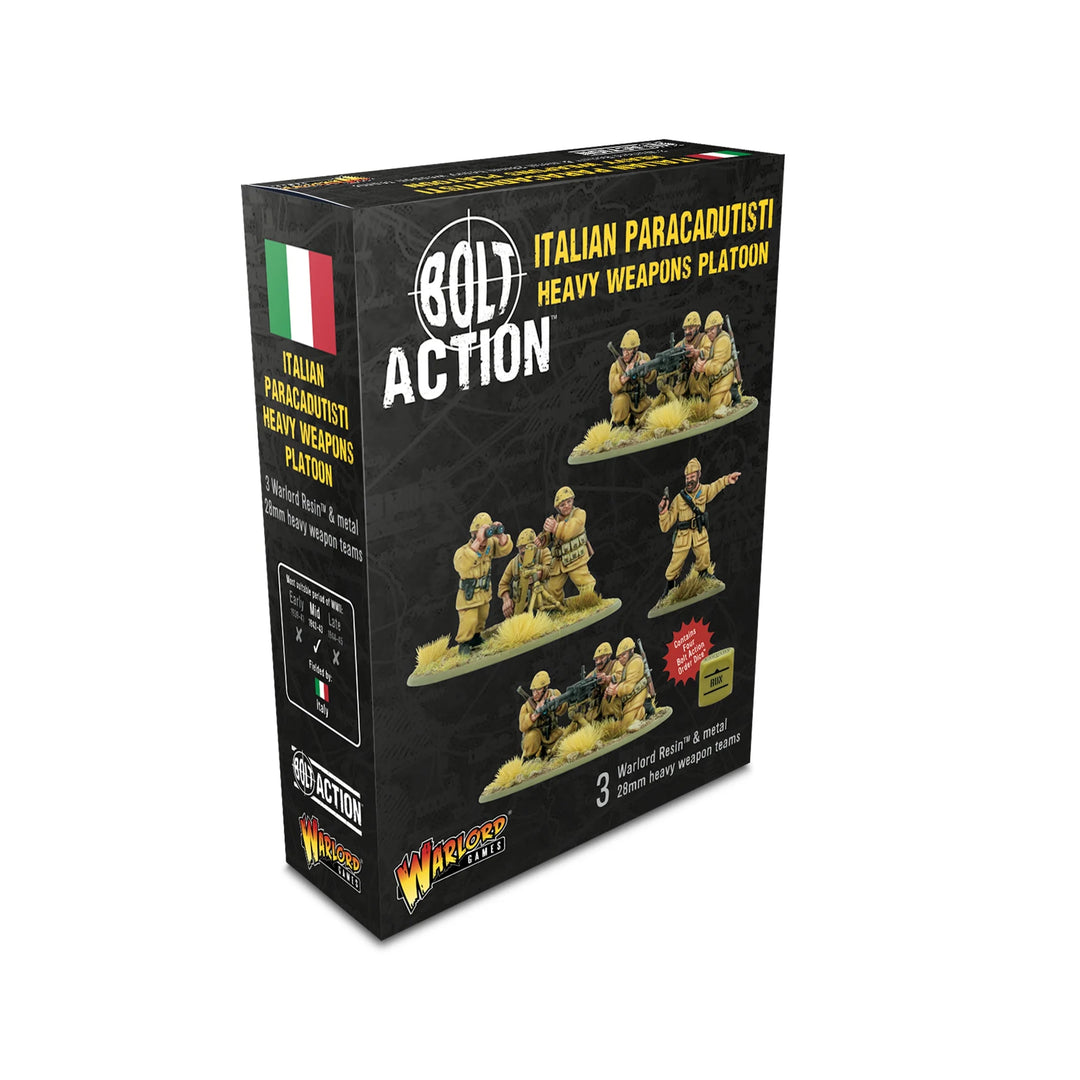 Bolt Action - Italy - Paracadutisti Heavy Weapons Platoon