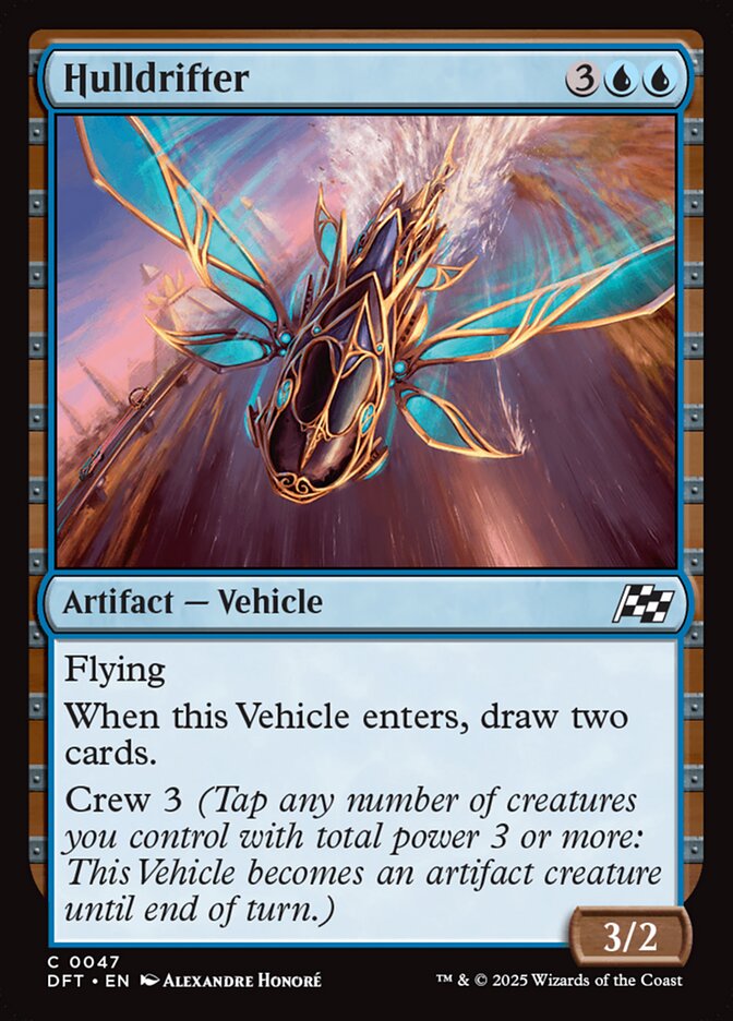 Hulldrifter, Aetherdrift Card Art