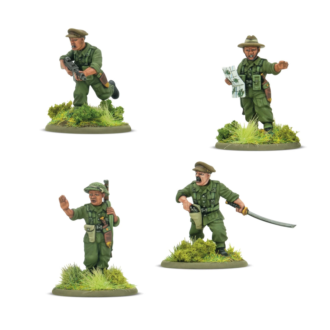 Bolt Action - British Commonwealth - Gurkha Platoon Commanders