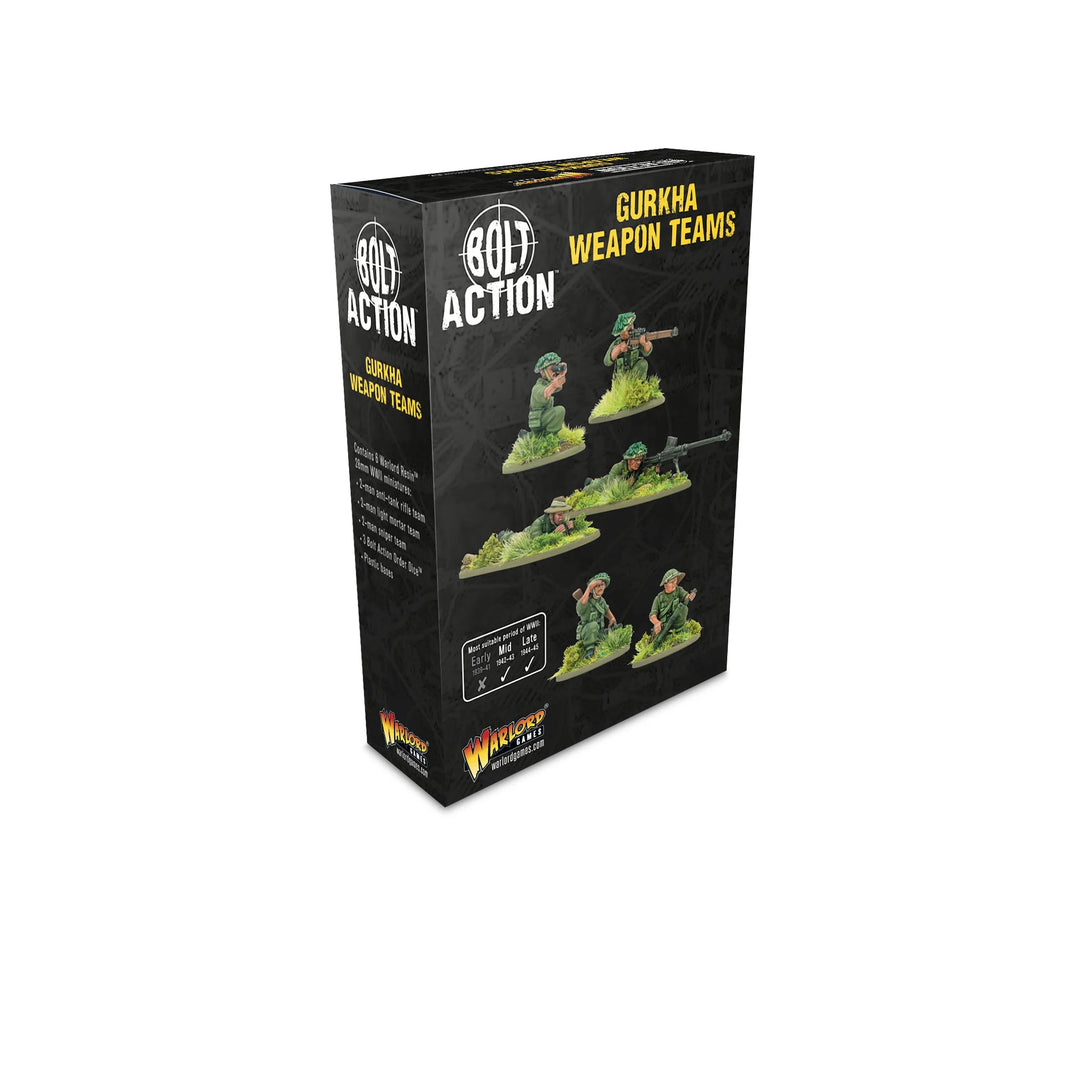 Bolt Action - British Commonwealth - Gurkha Weapons Team