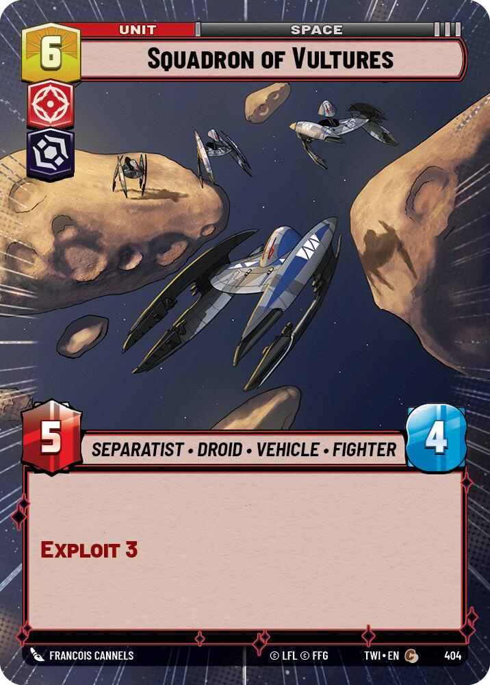 Squadron of Vultures, Twilight of the Republic Card Art