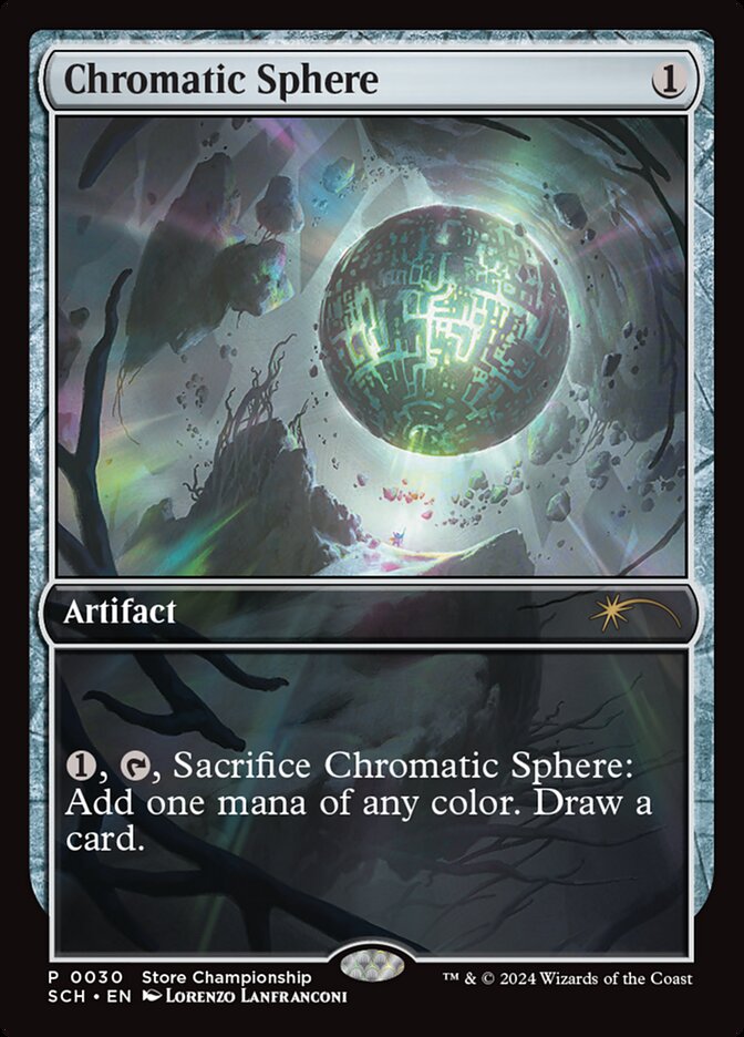 Chromatic Sphere, Store championships Card Art