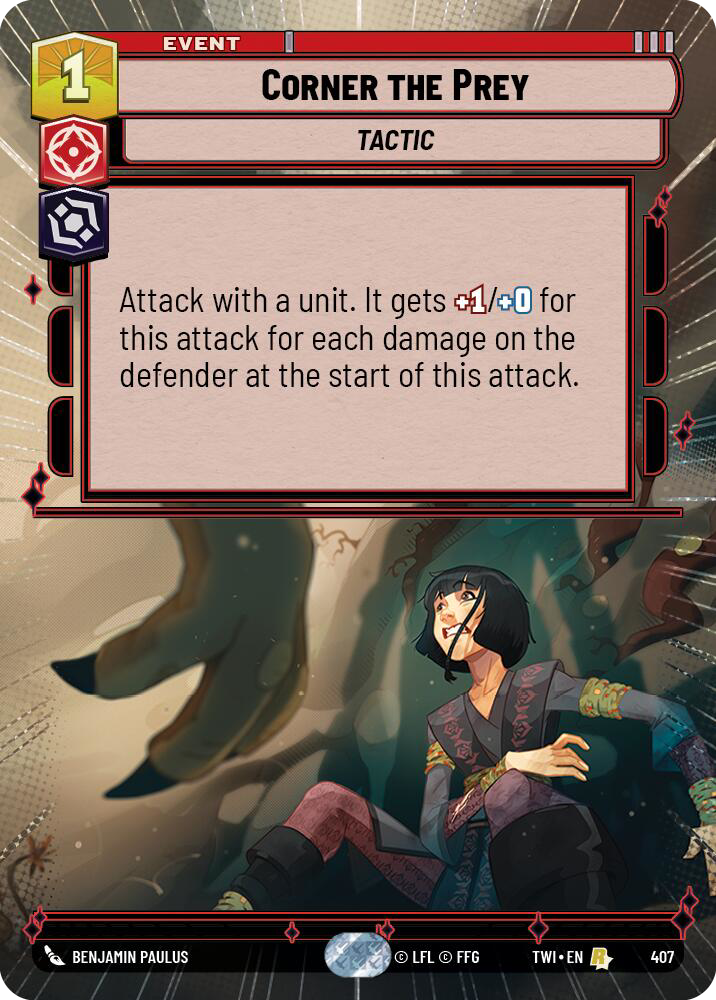 Corner the Prey, Twilight of the Republic Card Art
