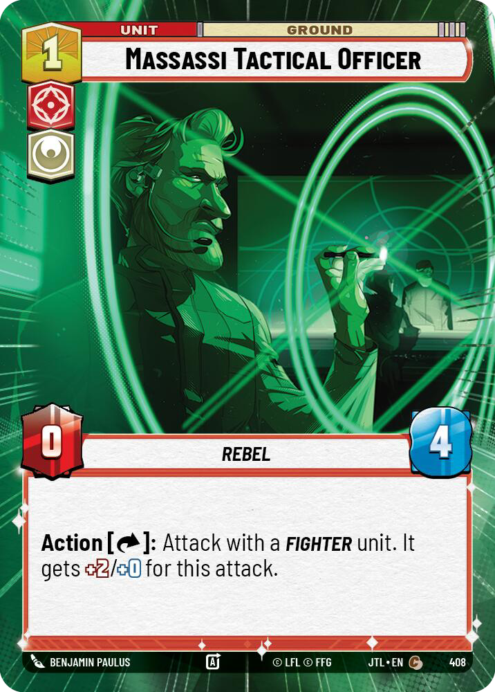 Massassi Tactical Officer, Jump to Lightspeed Card Art