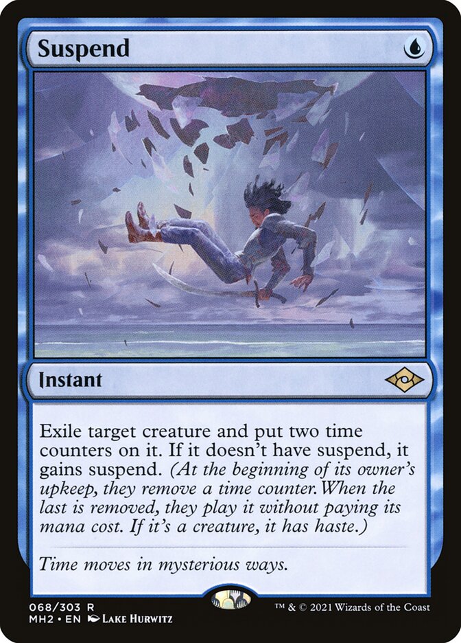 Suspend, Modern horizons 2 Card Art