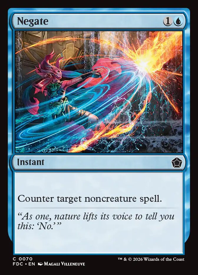 Negate, Foundations Commander Card Art