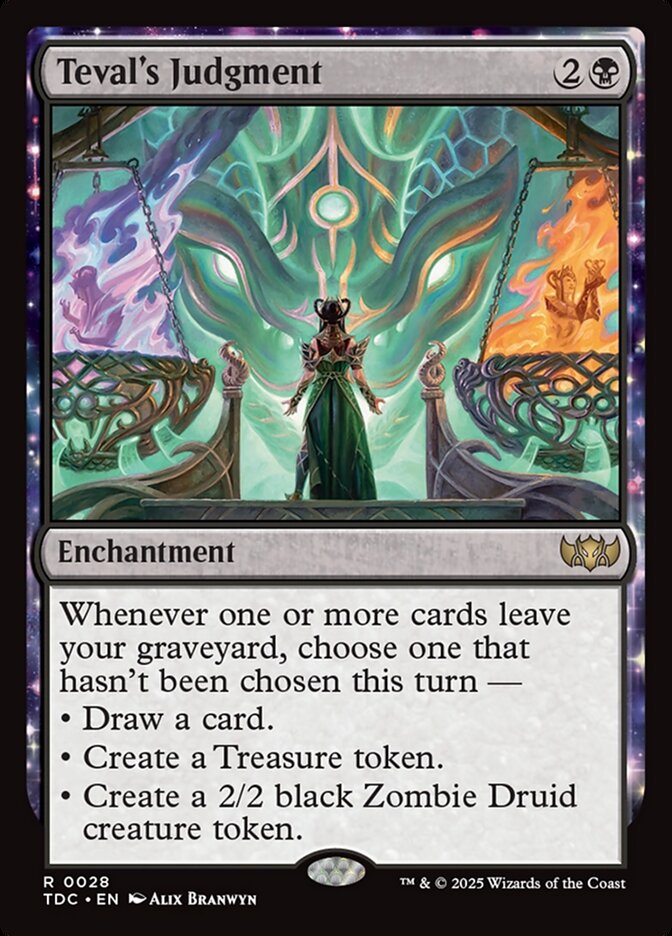 Teval's Judgment, Tarkir: Dragonstorm Commander Card Art