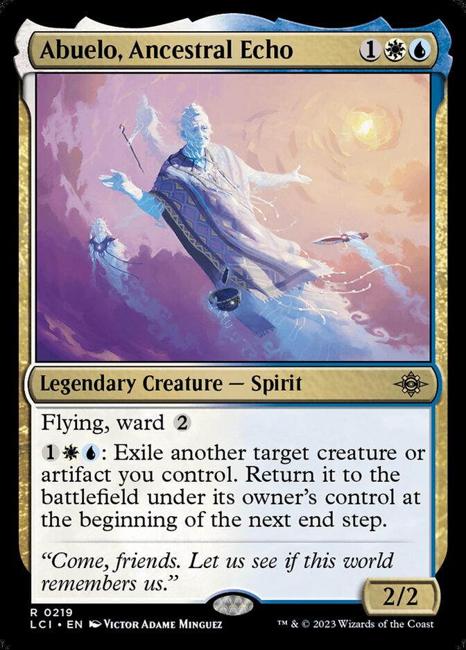 Abuelo, Ancestral Echo, The lost caverns of ixalan Card Art