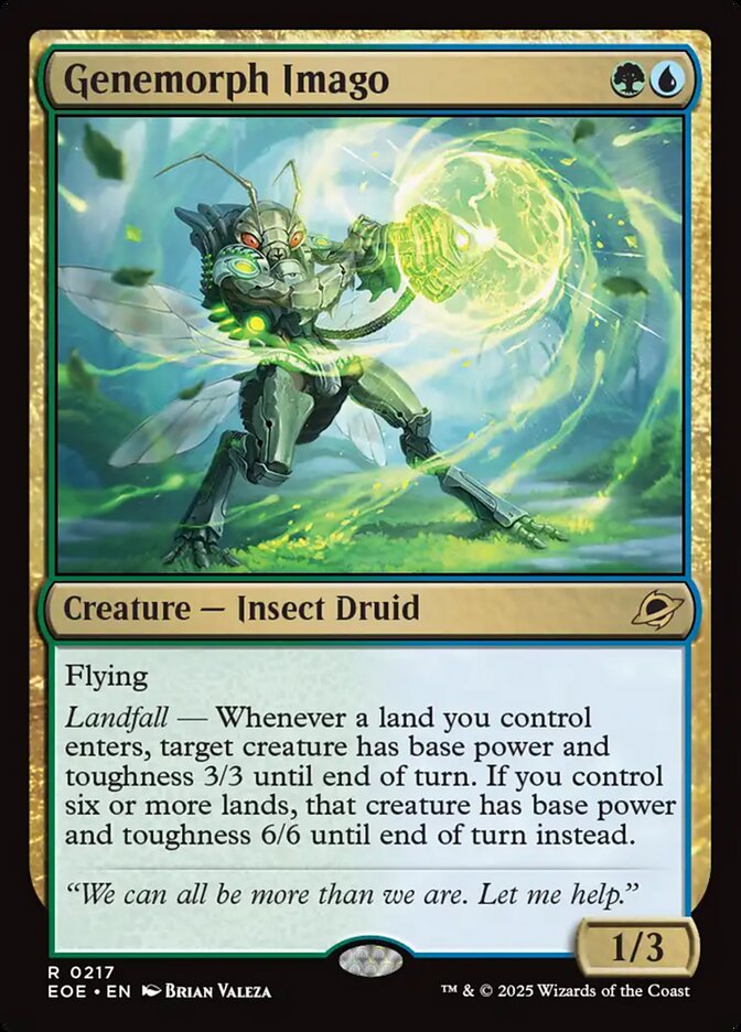 Genemorph Imago, Edge Of Eternities Card Art