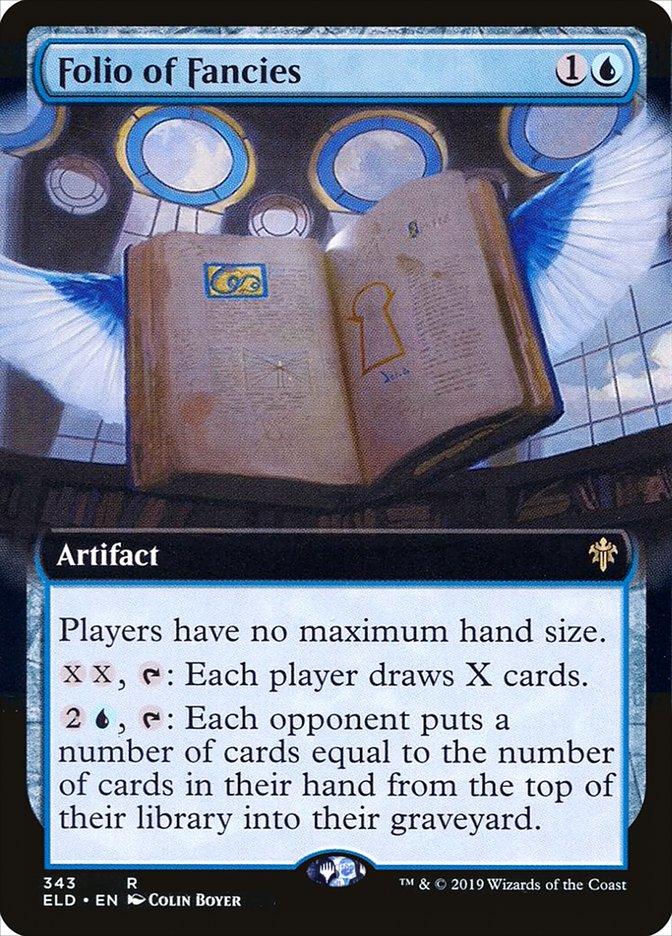 Folio of Fancies, Throne of eldraine Card Art