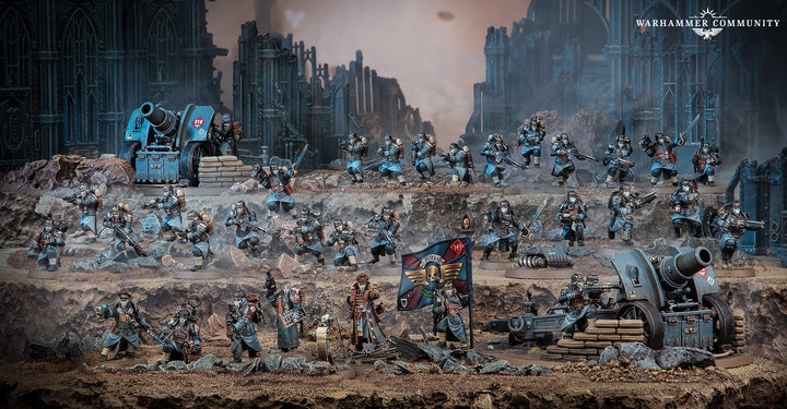 Warhammer: 40K - Battleforce - Astra Militarum: Krieg Siege Platoon