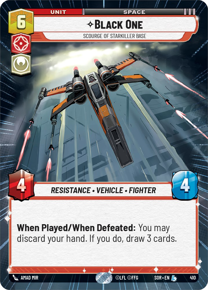 Black One, Scourge of Starkiller Base, Spark of Rebellion Card Art