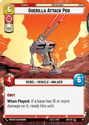 Guerilla Attack Pod - Hyperspace Foil