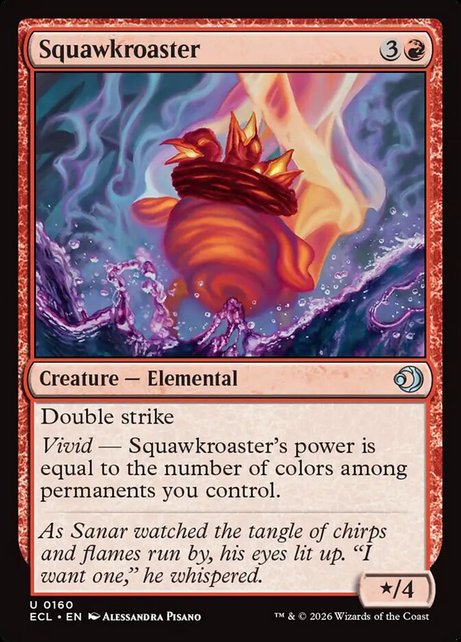 Squawkroaster, Lorwyn Eclipsed Card Art