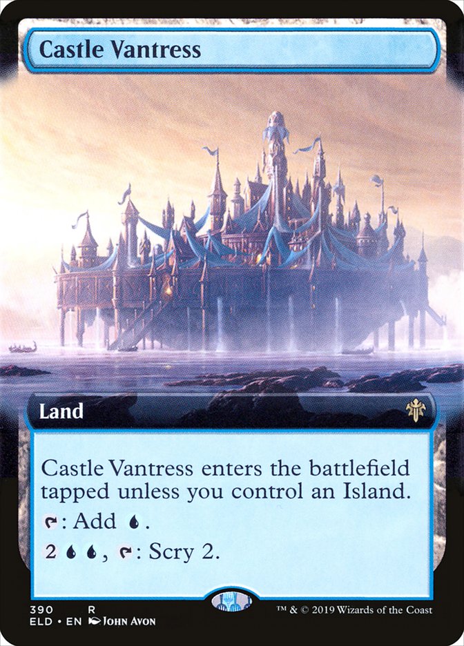 Castle Vantress, Throne of eldraine Card Art