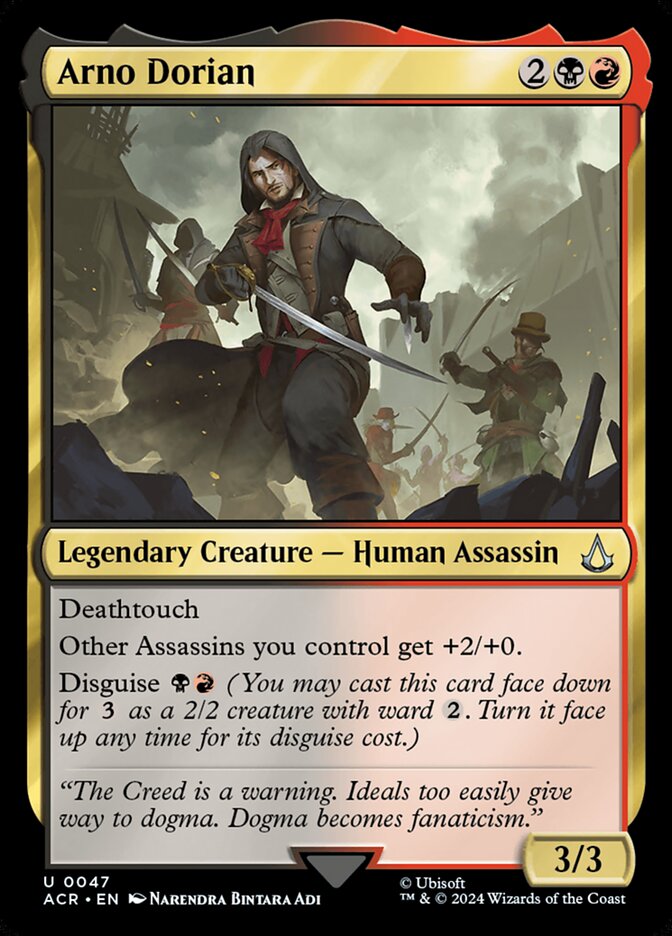 Arno Dorian, Assassin's creed Card Art