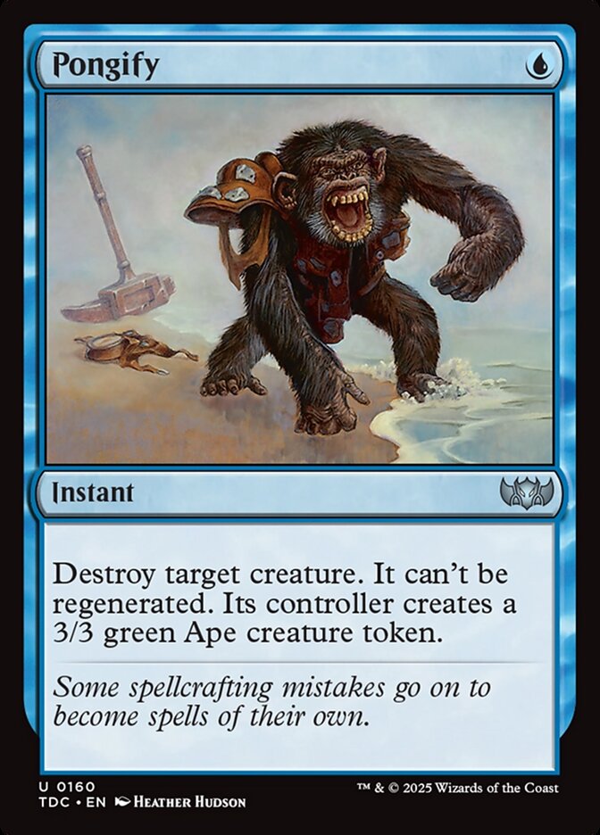 Pongify, Tarkir: Dragonstorm Commander Card Art