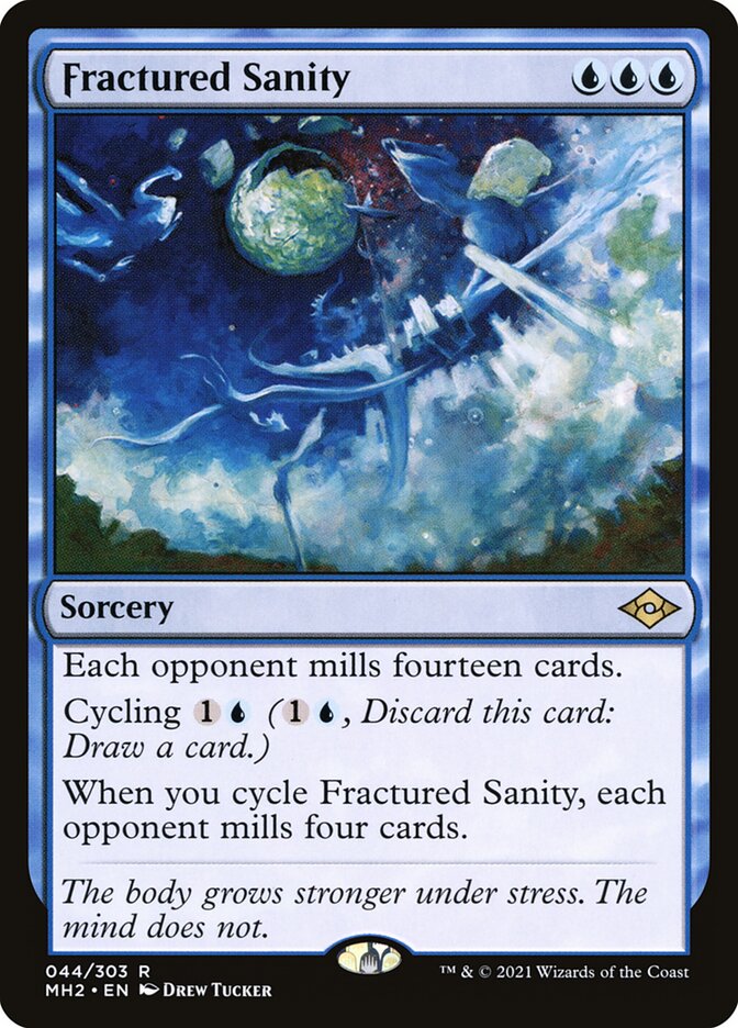 Fractured Sanity, Modern horizons 2 Card Art