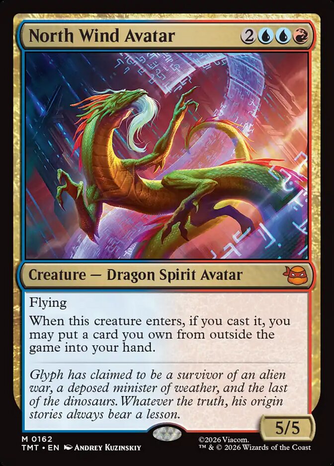 North Wind Avatar, Teenage Mutant Ninja Turtles Card Art