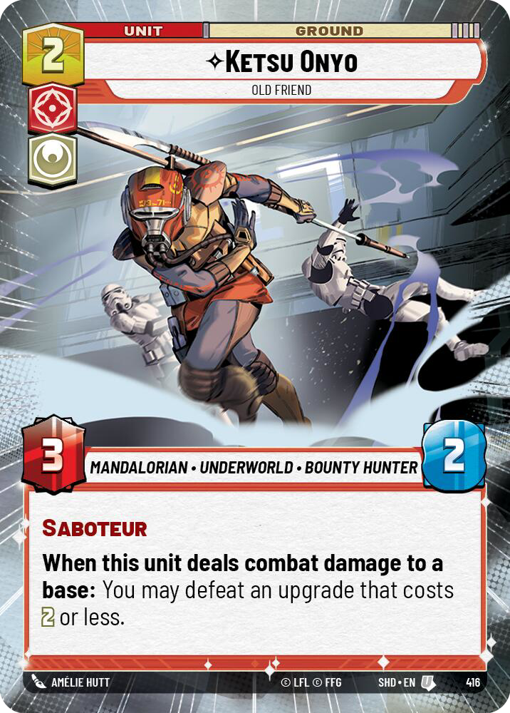 Ketsu Onyo, Old Friend - Hyperspace