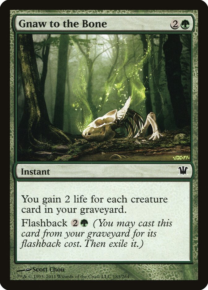Gnaw to the Bone, Innistrad Card Art