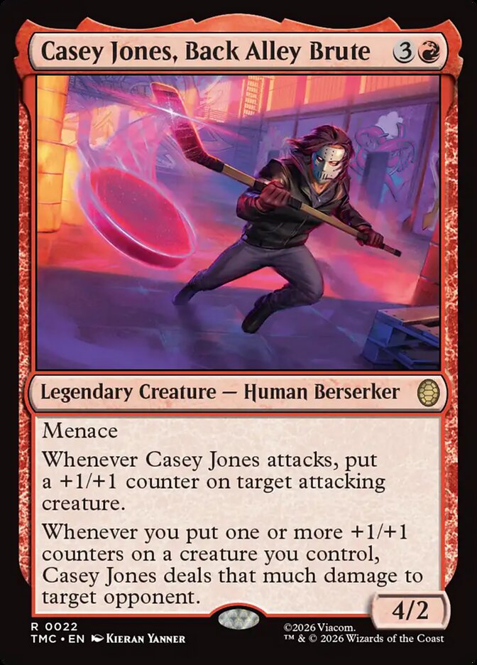 Casey Jones, Back Alley Brute, Teenage Mutant Ninja Turtles Eternal Card Art