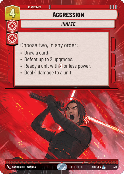 Aggression - Hyperspace Foil