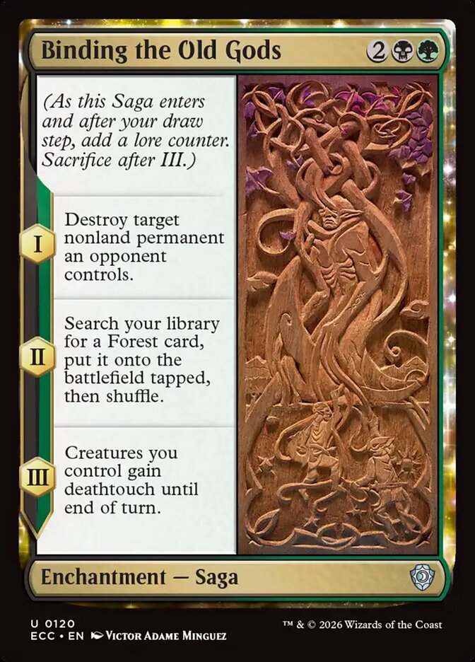 Binding the Old Gods, Lorwyn Eclipsed Commander Card Art