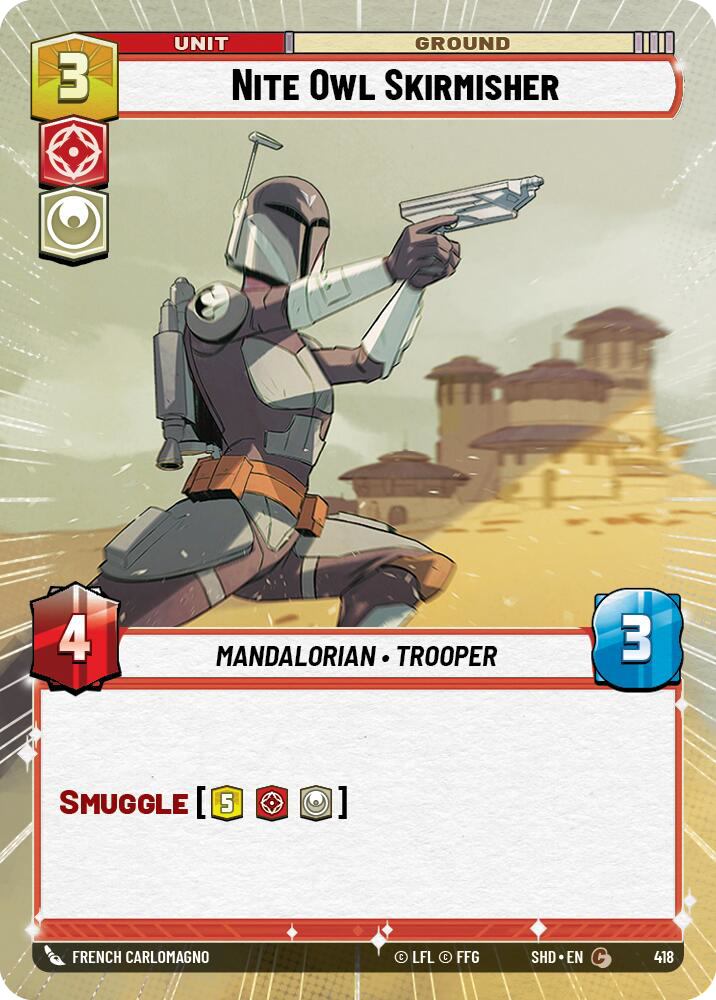 Nite Owl Skirmisher - Hyperspace Foil