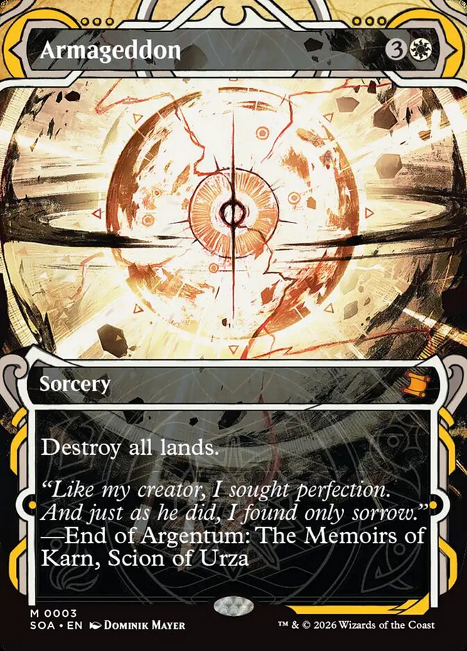Armageddon, Secrets Of Strixhaven Mystical Archive Card Art