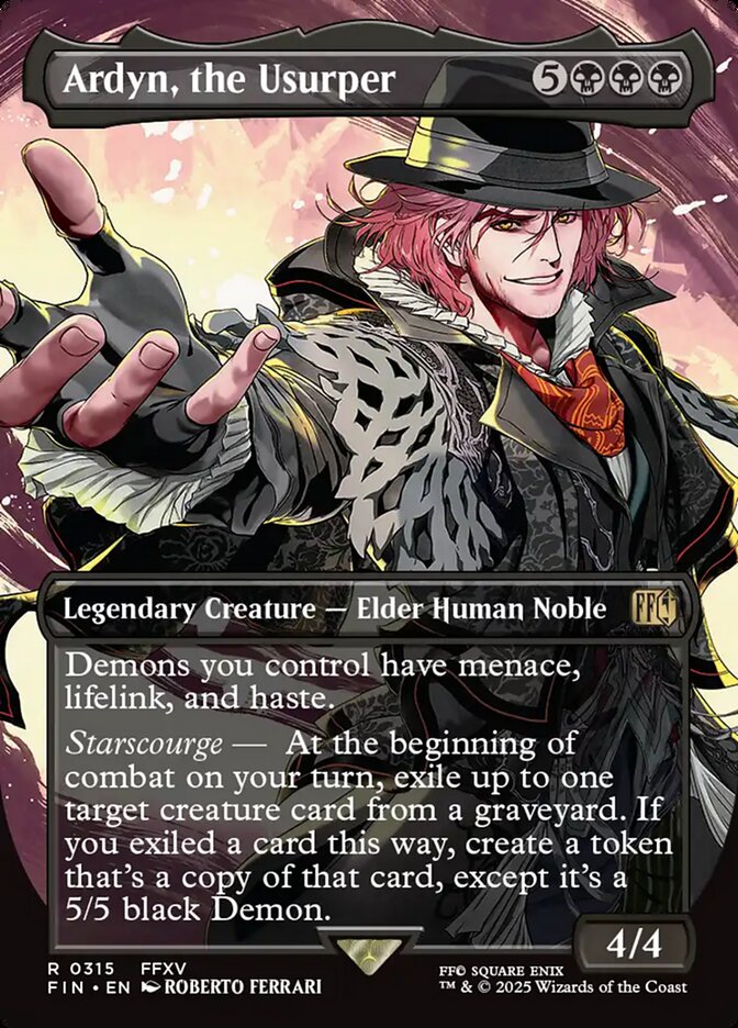 Ardyn, the Usurper, Final fantasy Card Art