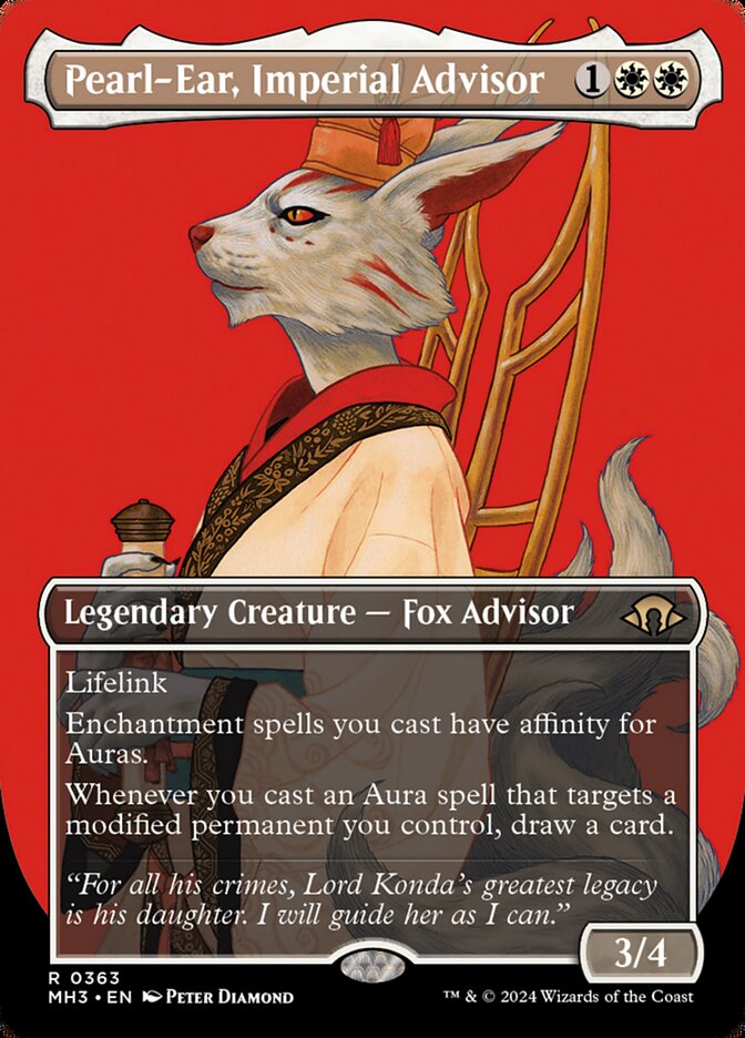 Pearl-Ear, Imperial Advisor, Modern Horizons 3 Card Art