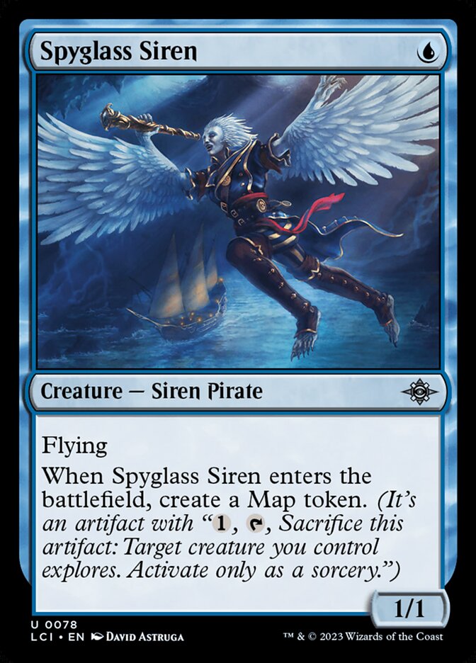 Spyglass Siren, The lost caverns of ixalan Card Art