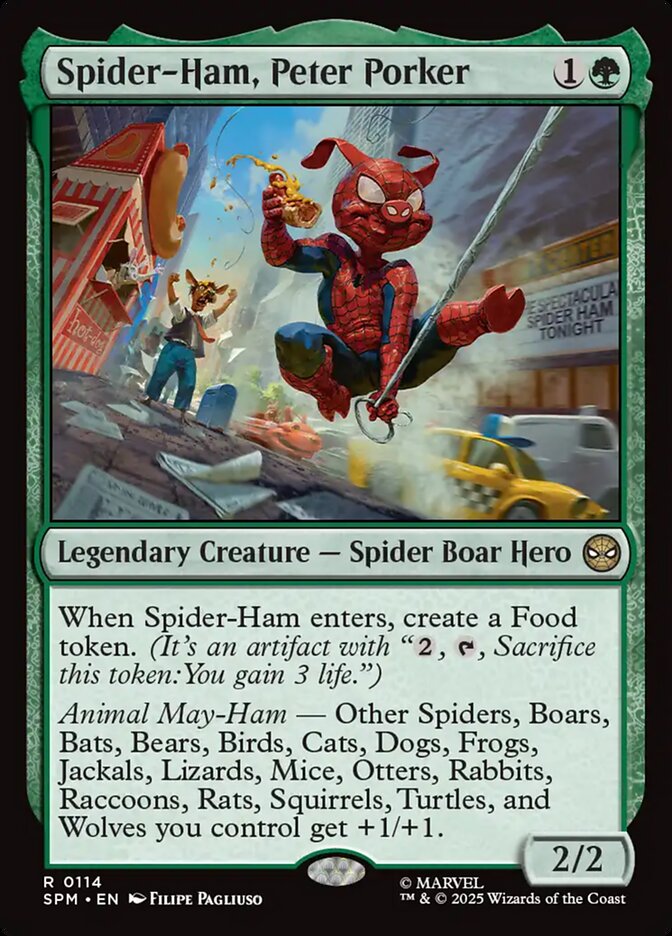Spider-Ham, Peter Porker, Marvel'S Spider-Man Card Art