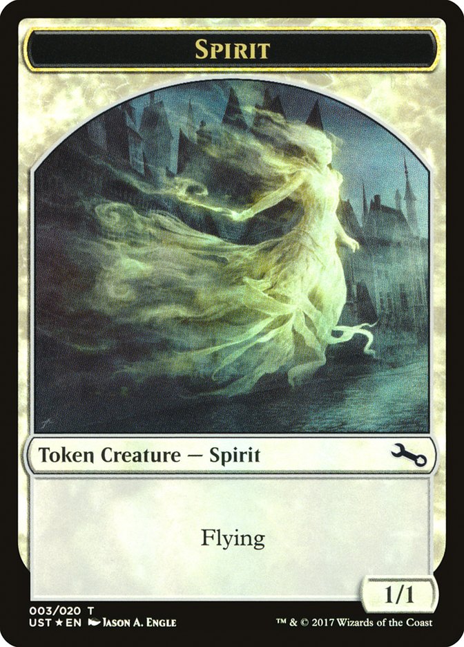 Spirit // Spirit, Unstable Tokens Card Art