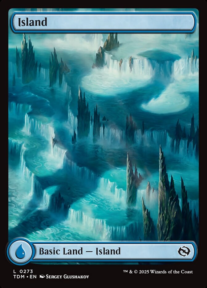 Island, Tarkir: dragonstorm Card Art