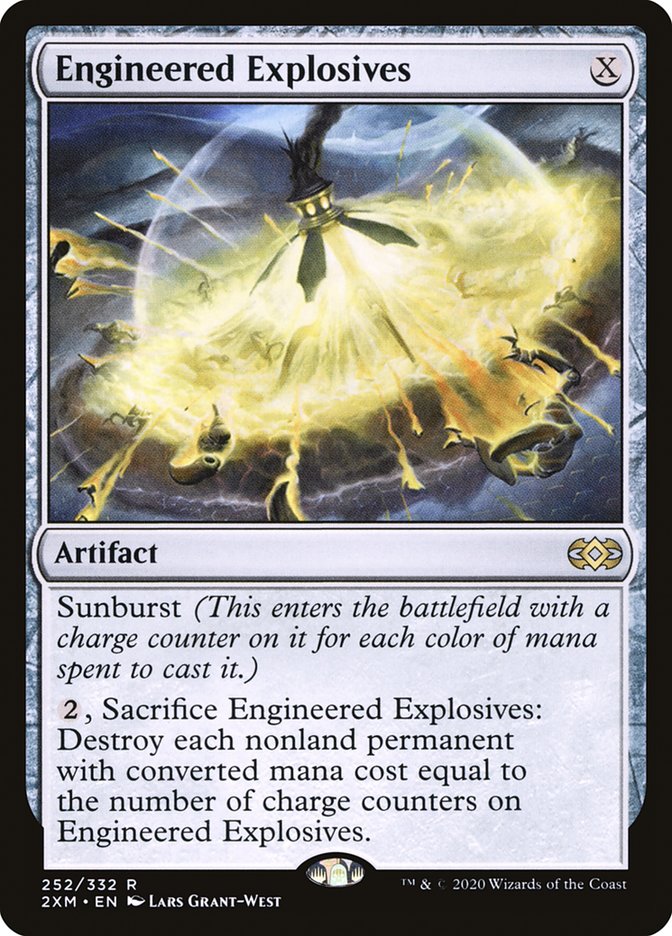Engineered Explosives, Double masters Card Art